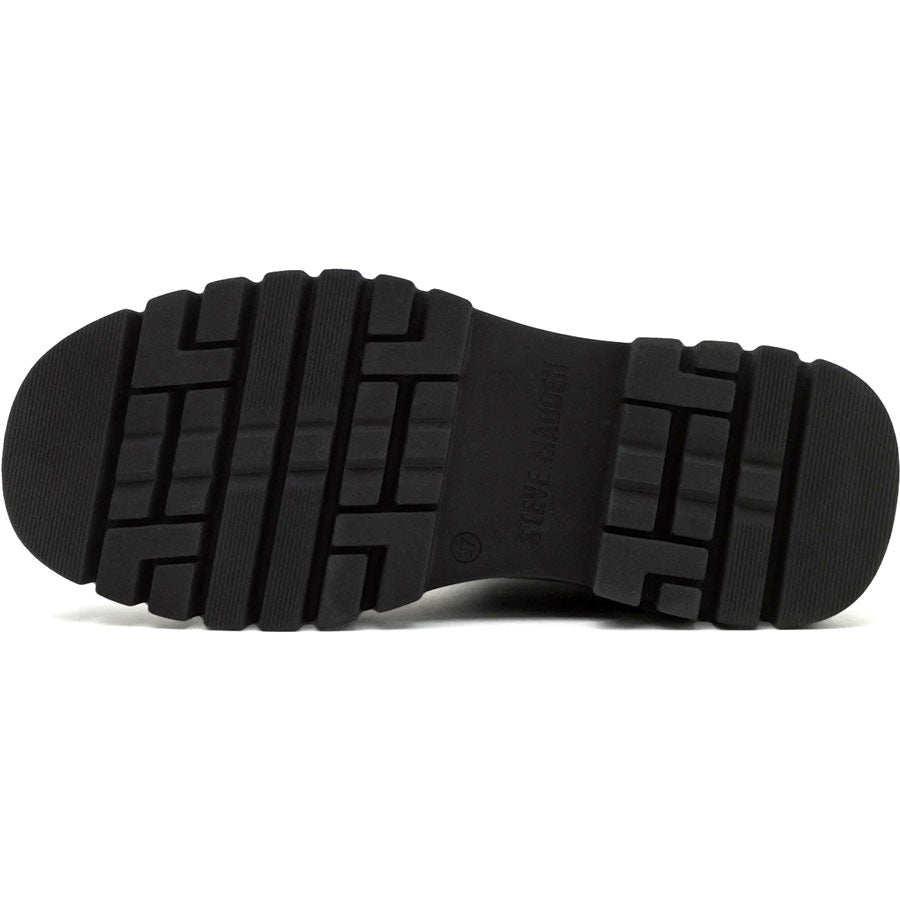 Steve Madden μαύρο δερμάτινο μποτάκι Cassandra