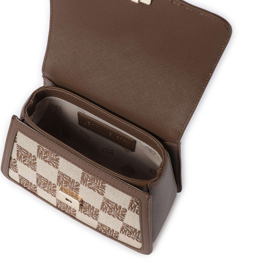 Steve Madden καφέ τσάντα χειρός BNIFTY