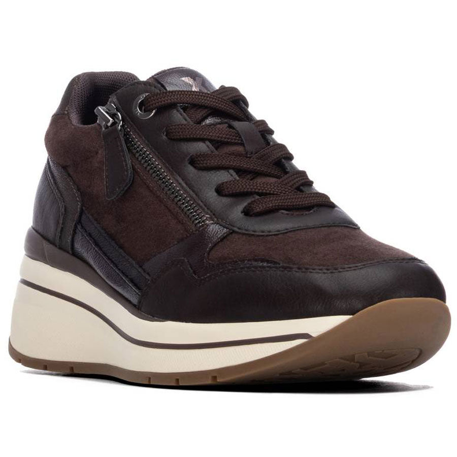 Xti καφέ sneaker 146169