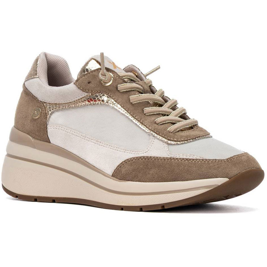 Xti μπεζ sneaker 146170
