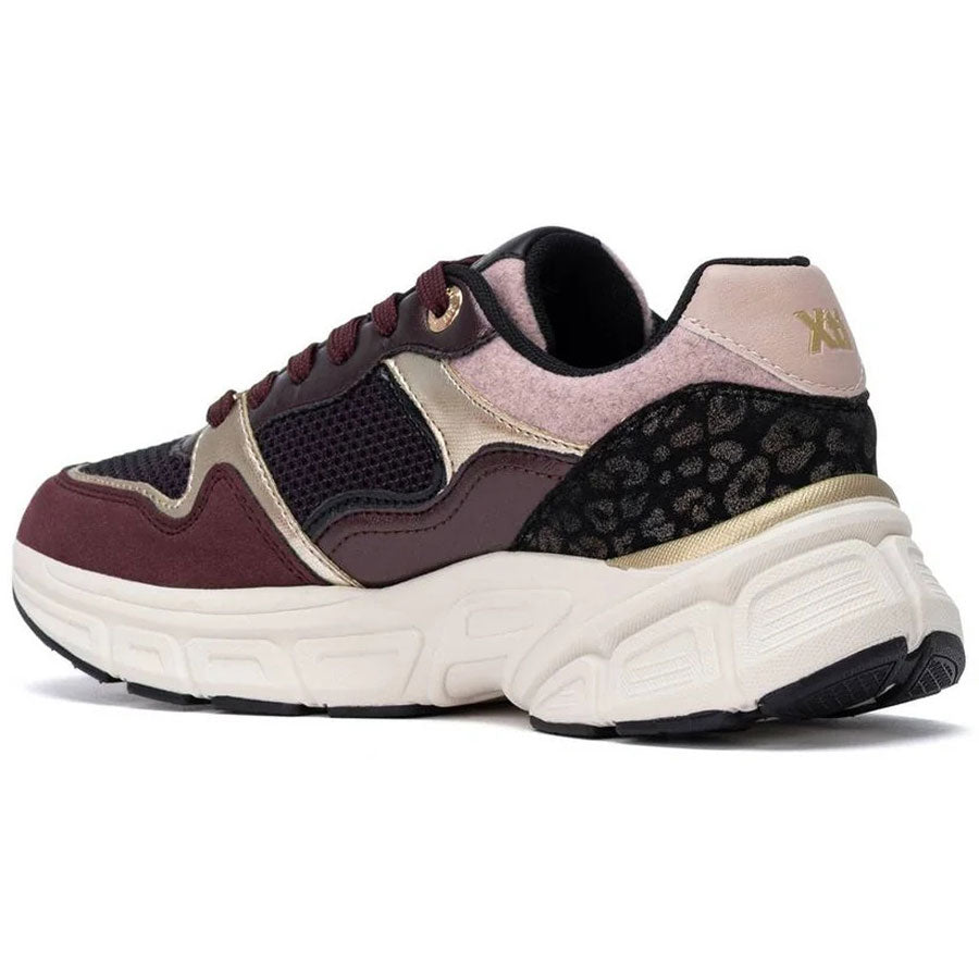 Xti μπορντό sneaker 146381