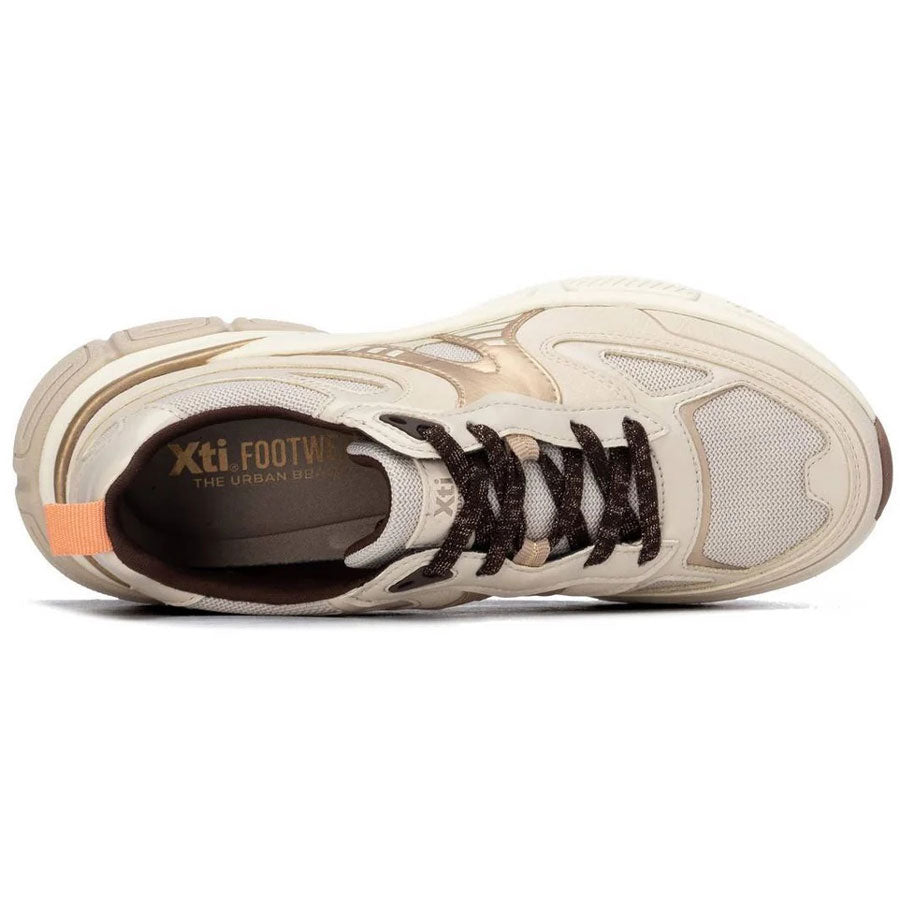 Xti μπεζ sneaker 146495