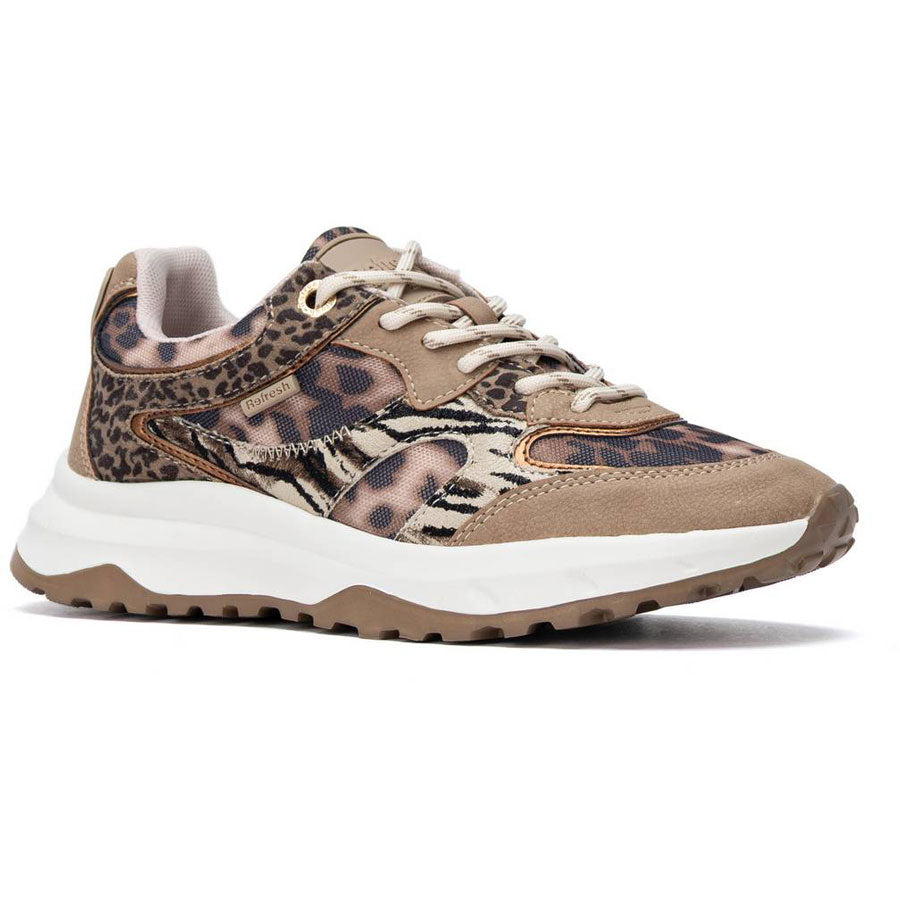 Refresh animal print sneaker 176115