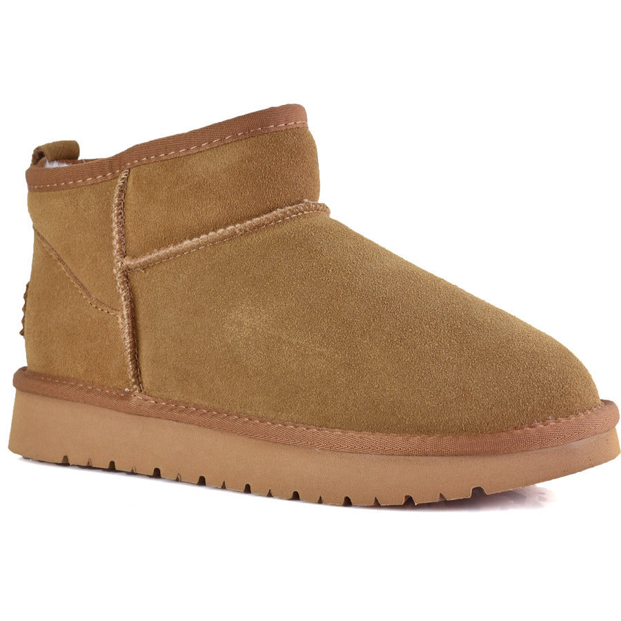 Κάμελ ultra short δερμάτινο Australian Boot Izy 1966