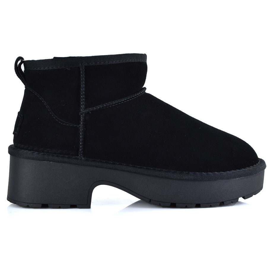 Μαυρο δερμάτινο Australian Boot Izy 1999