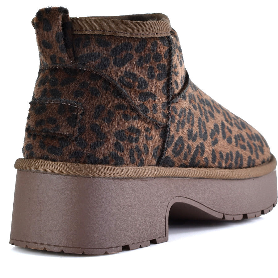 Animal print δερμάτινο Australian Boot Izy 1999
