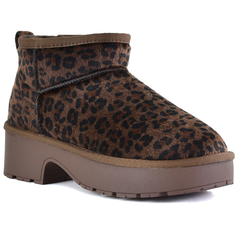 Animal print δερμάτινο Australian Boot Izy 1999