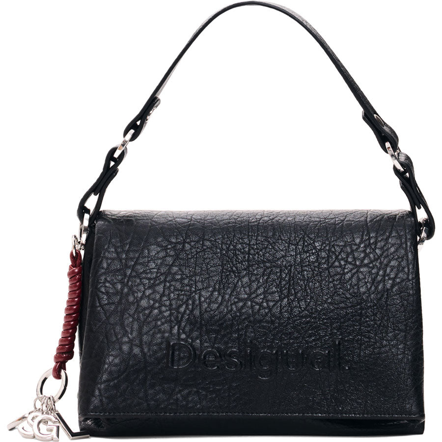 Desigual μαύρη τσάντα χιαστί 26WAXP08