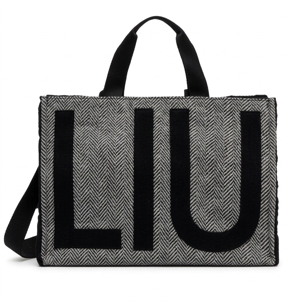 LIU JO γκρι shopping bag 2F6037