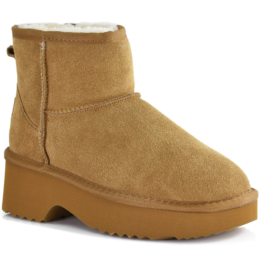Καμελ δερμάτινο Australian Boot Kelara 51302