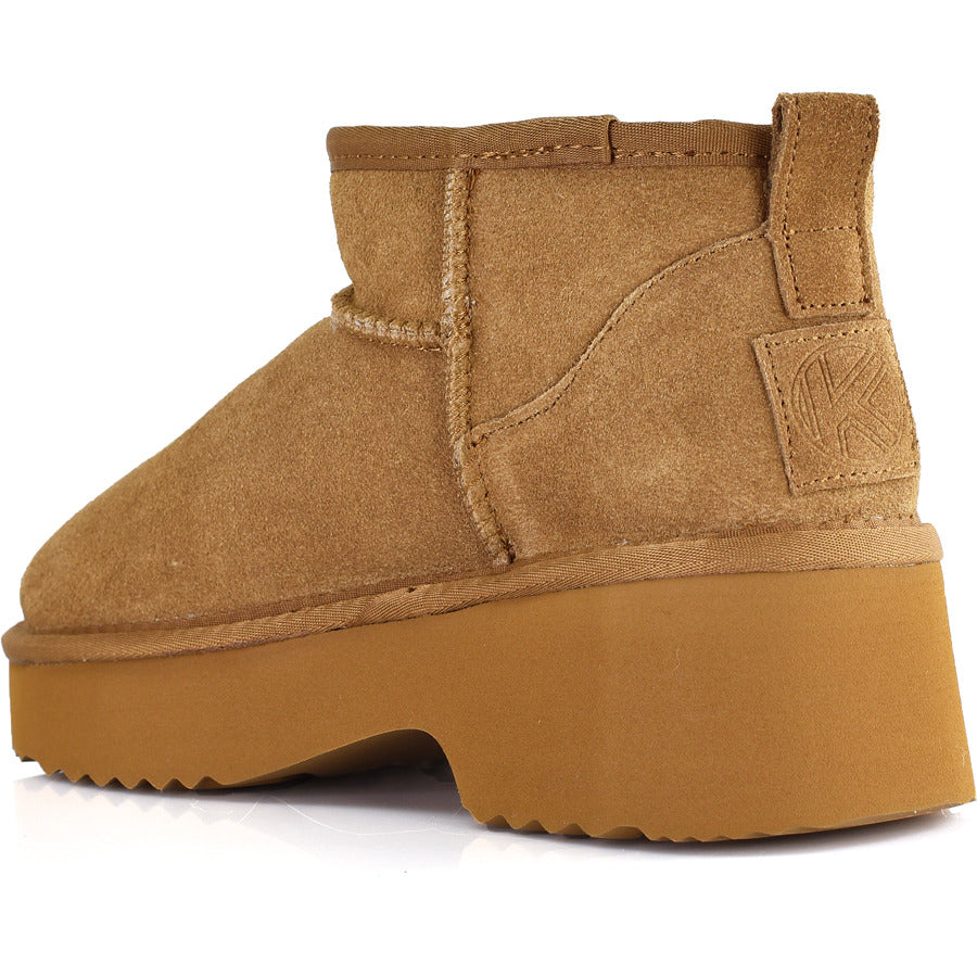 Καμελ δερμάτινο Australian Boot Kelara 51304