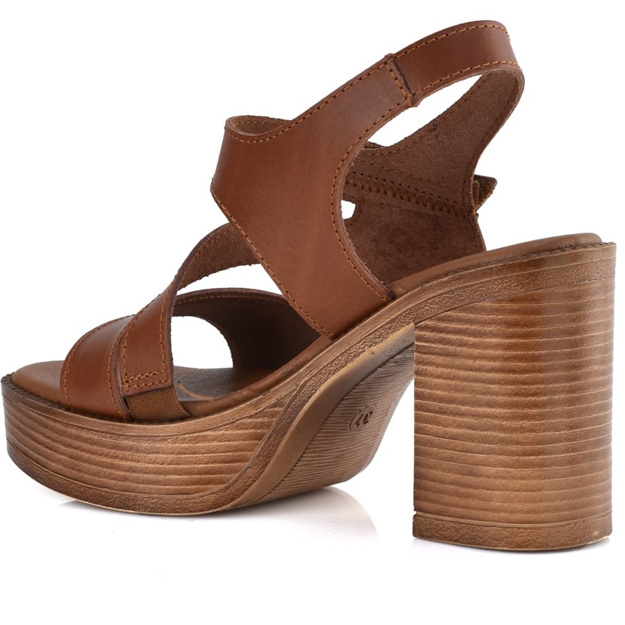 Δερμάτινo ταμπά πέδιλο Harris 663-4305
