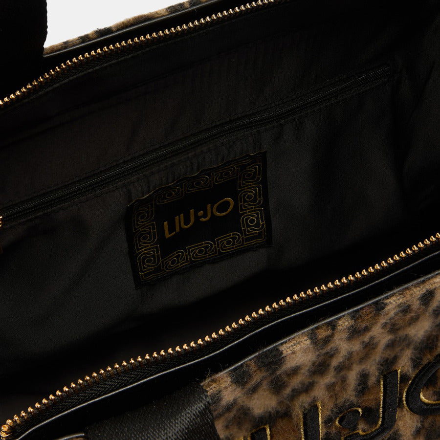 LIU JO animal print shopping bag 2F5027