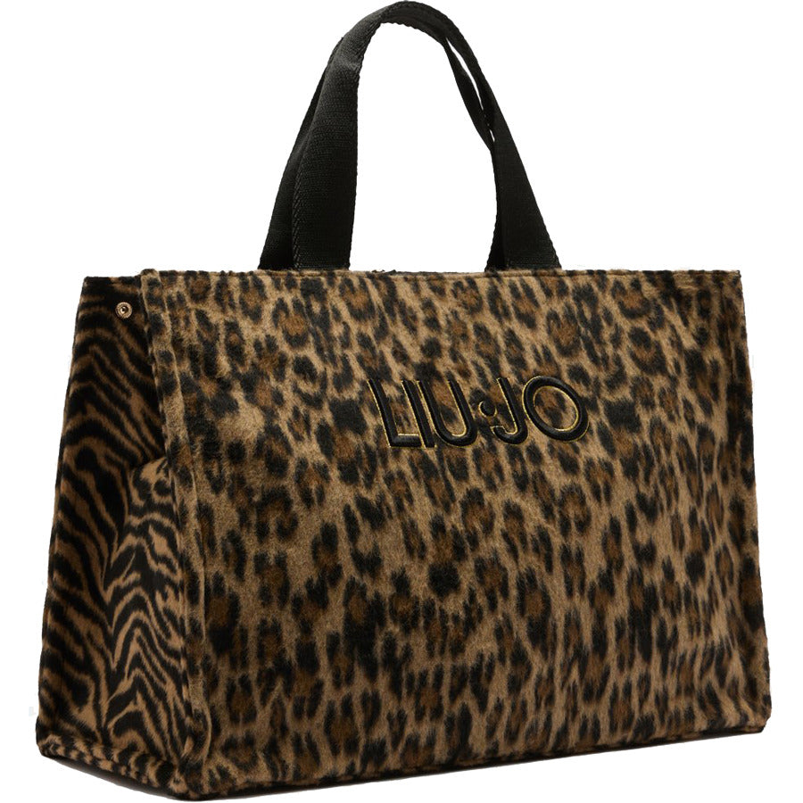 LIU JO animal print shopping bag 2F5027