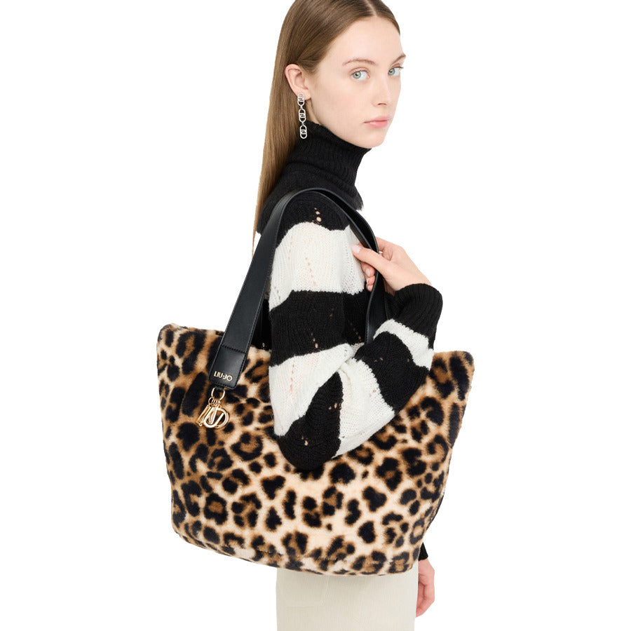 LIU JO animal print shopping bag AF5154