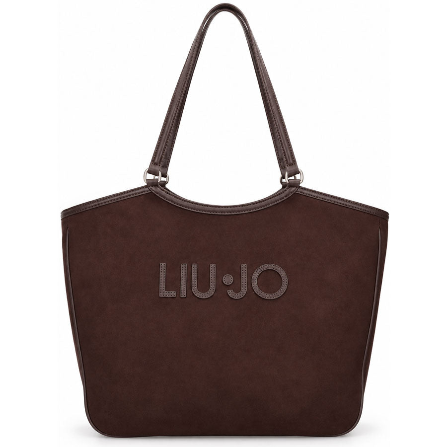 LIU JO καφέ τσάντα ώμου AF6117