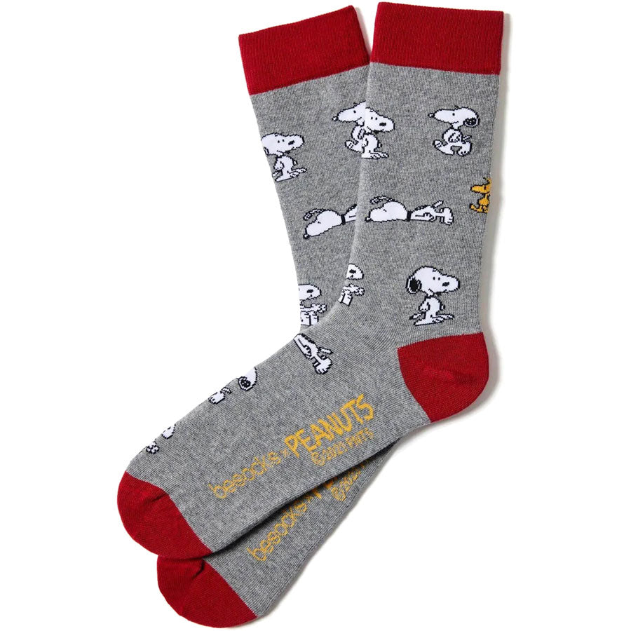 BeSocks γκρι κάλτσες BeSnoopy