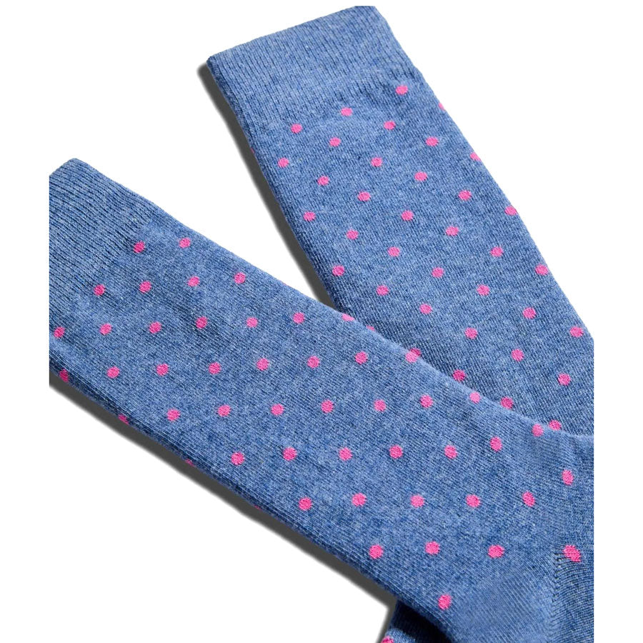 BeSocks μπλε κάλτσες Dots