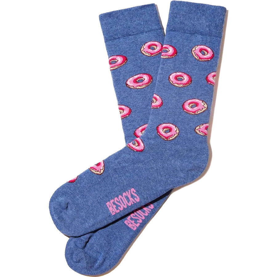 BeSocks μπλε κάλτσες Donut