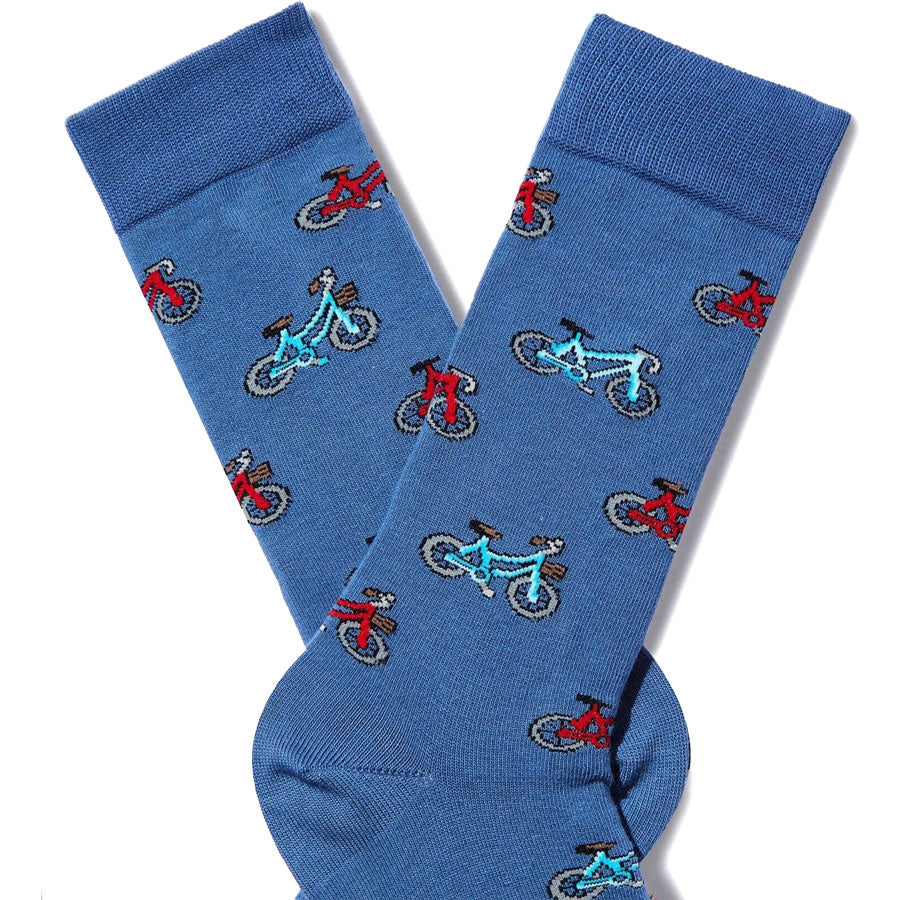 BeSocks μπλε κάλτσες Bicycle