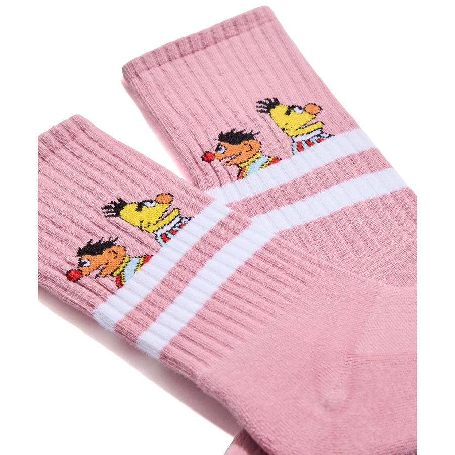 BeSocks ροζ κάλτσες Seasame Stripe