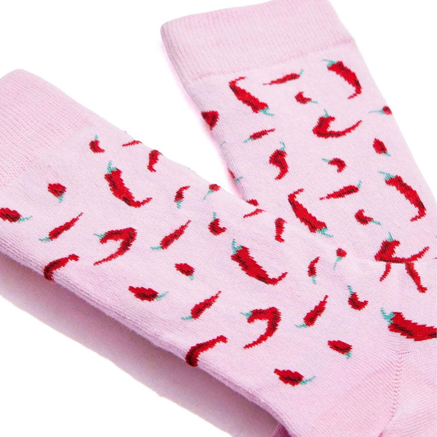 BeSocks ροζ κάλτσες Chilli