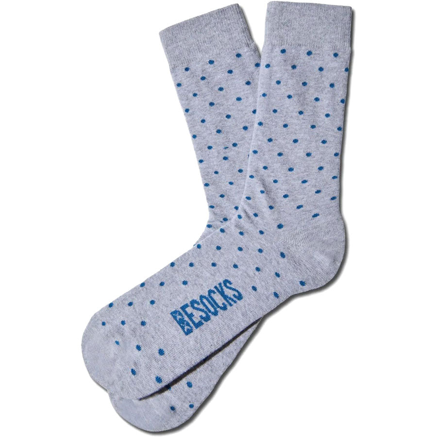 BeSocks γκρι κάλτσες Dots