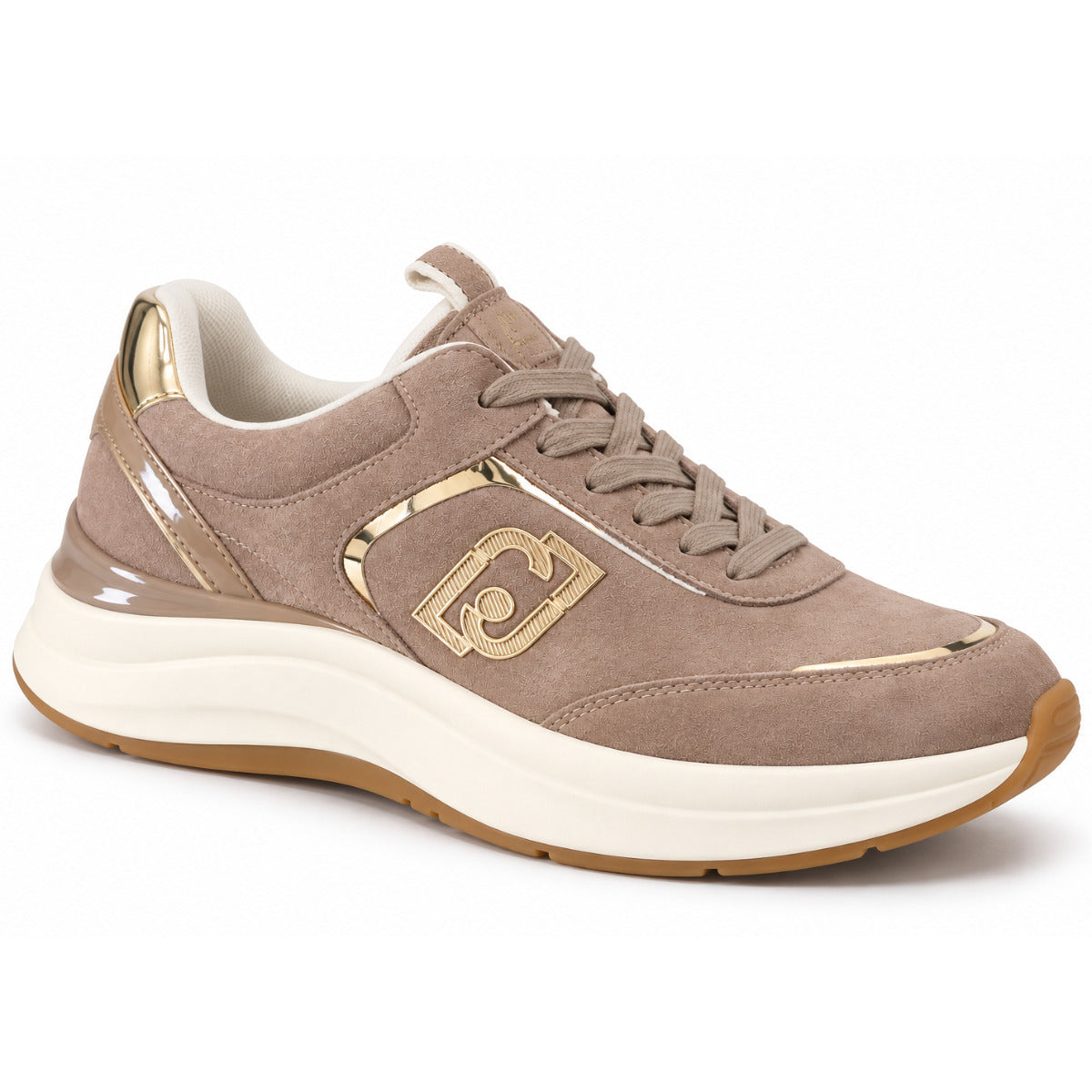 LIU JO πούρο δερμάτινο sneaker STARDUST