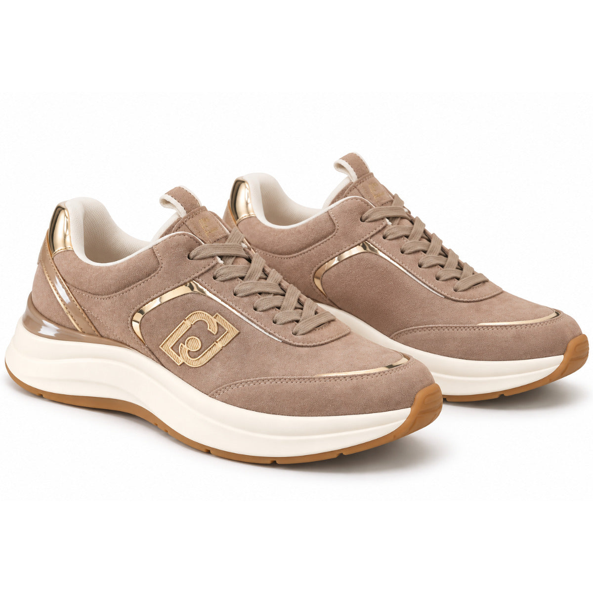 LIU JO πούρο δερμάτινο sneaker STARDUST