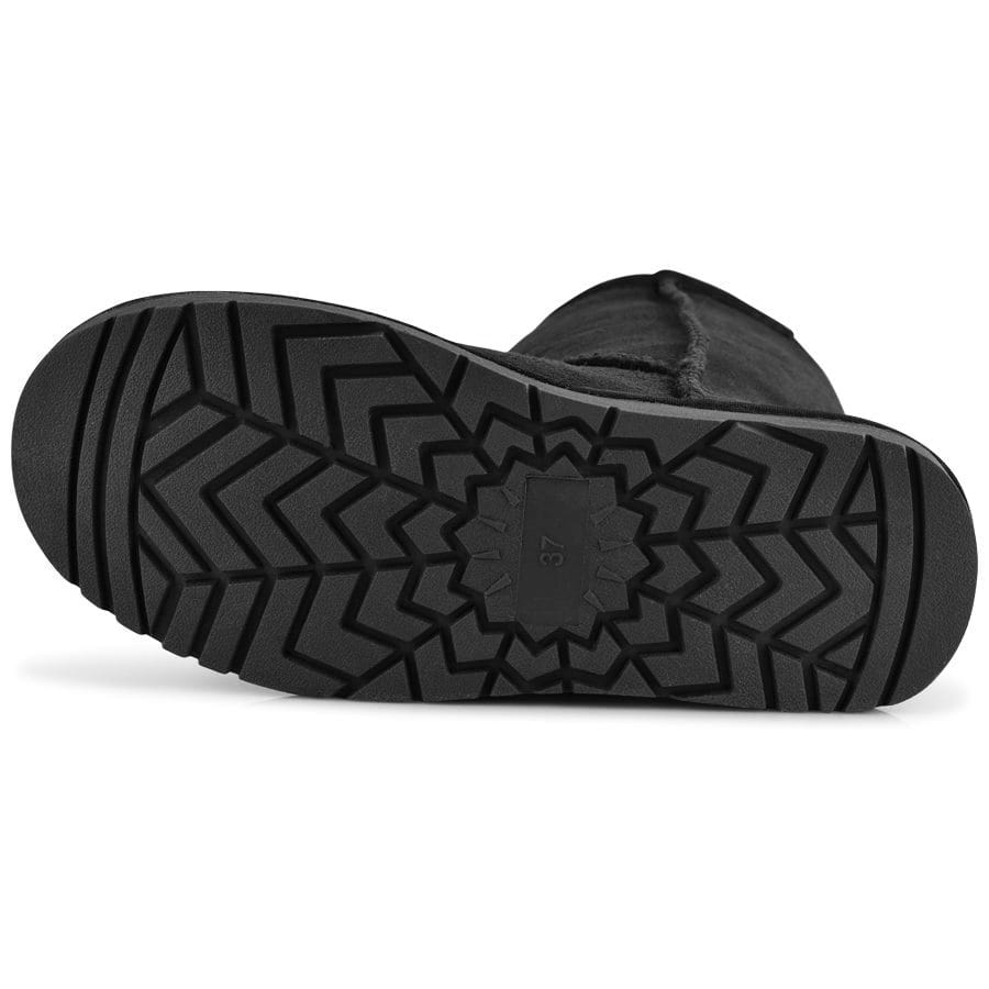 Μαύρο δερμάτινο Australian Boot Kelara K21209