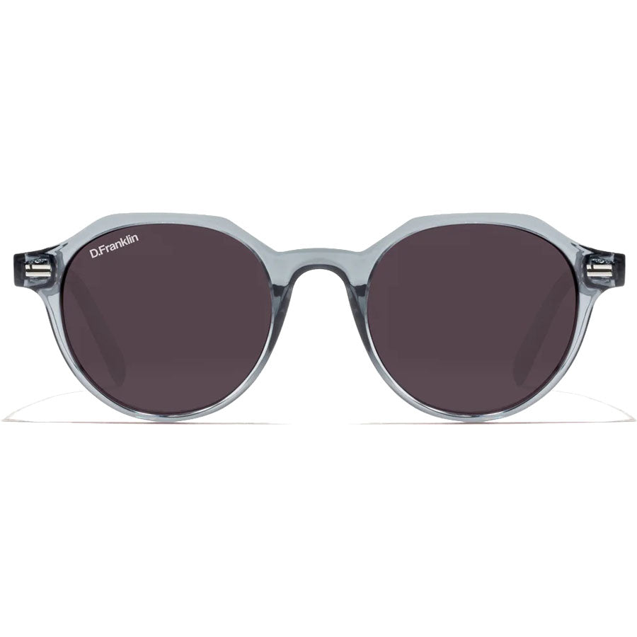 D. Franklin γυαλία ηλίου Ultra Light S Round Crystal Grey - Black