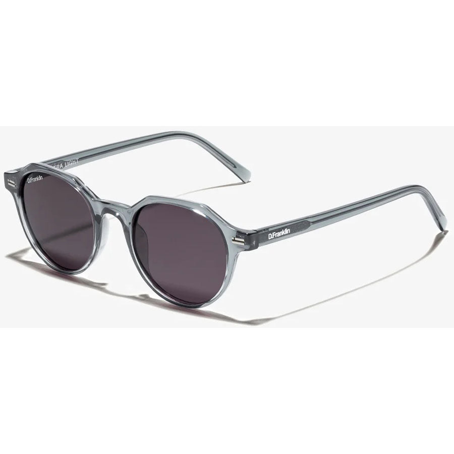 D. Franklin γυαλία ηλίου Ultra Light S Round Crystal Grey - Black