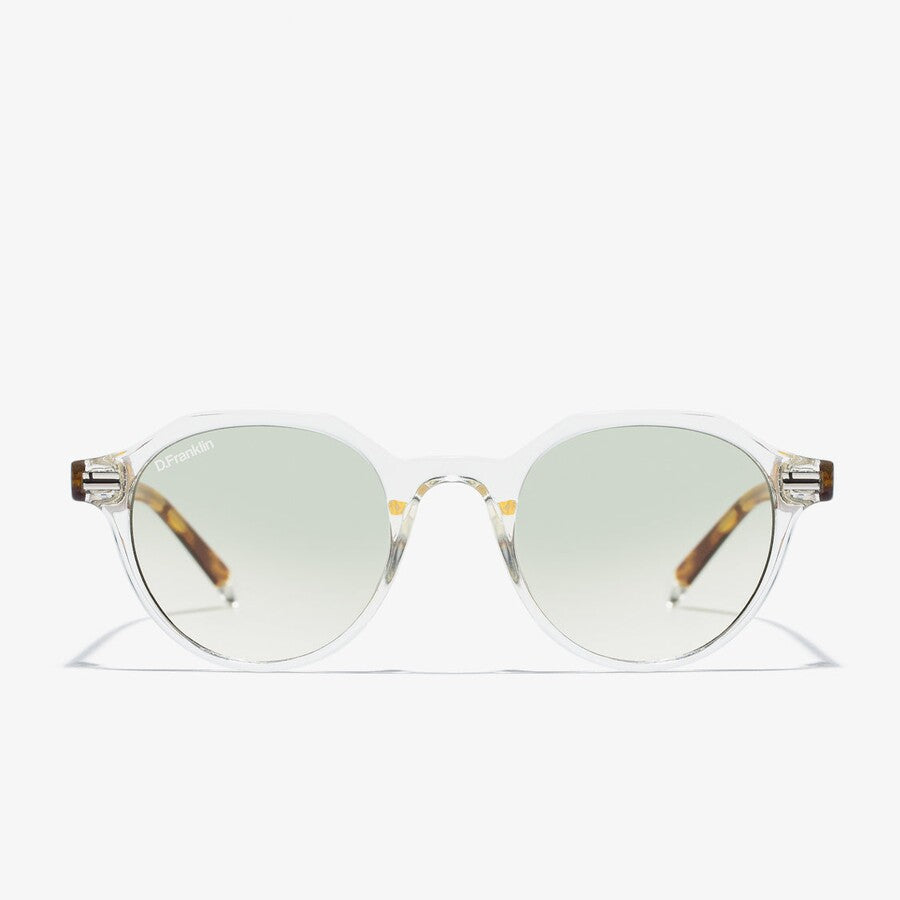 D. Franklin γυαλία ηλίου Ultra Light S Round Trans Grey / Grey