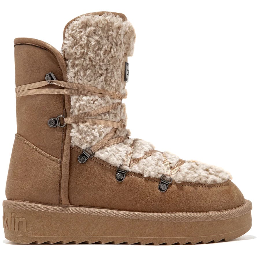 D.Franklin μπεζ snow Boot 370004