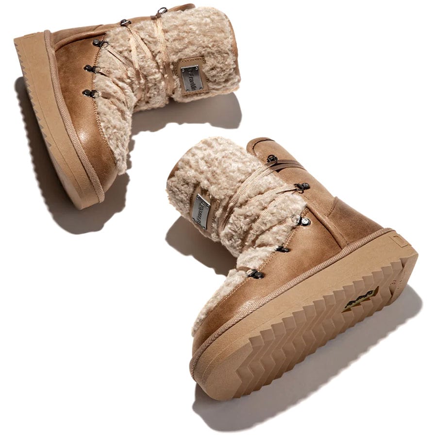 D.Franklin μπεζ snow Boot 370004