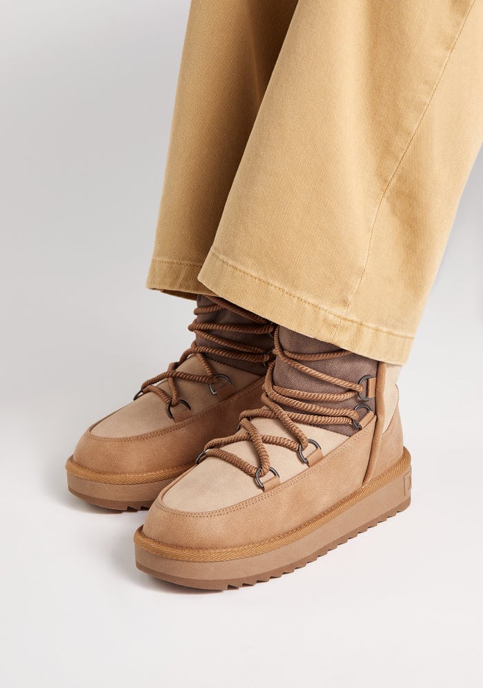 Μπεζ snow Boot D.Franklin DFSH370013