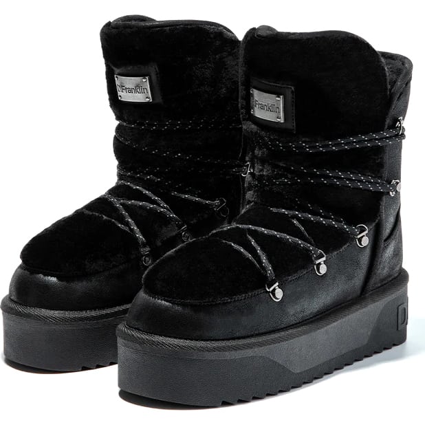 D.Franklin μαύρο snow Boot 371008
