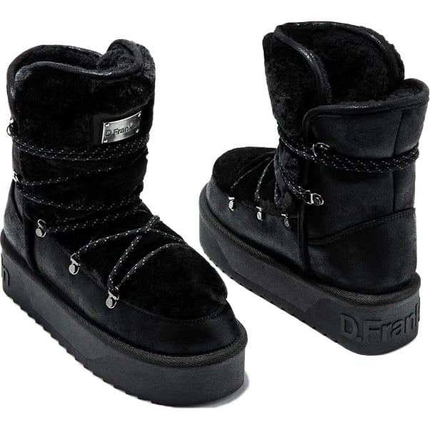D.Franklin μαύρο snow Boot 371008