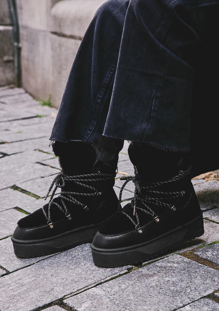 D.Franklin μαύρο snow Boot 371008