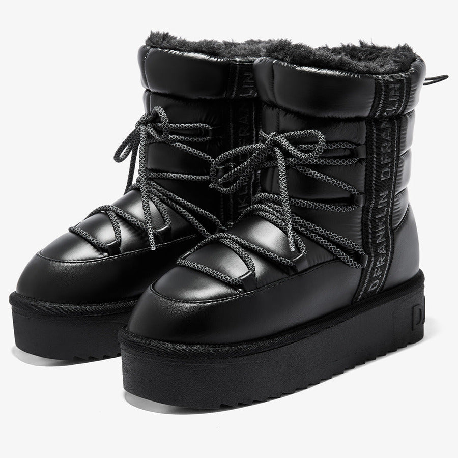 D.Franklin μαύρο snow Boot 371016
