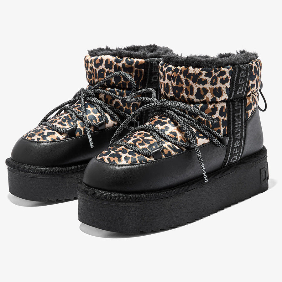 D.Franklin animal print snow Boot 371018