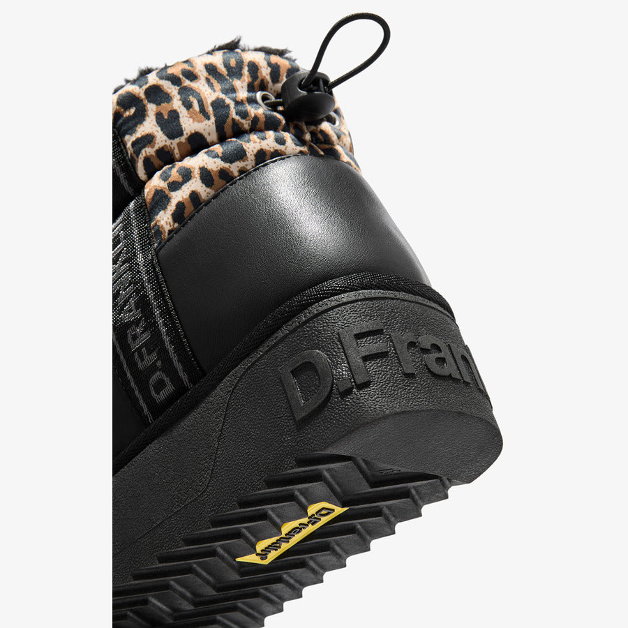 D.Franklin animal print snow Boot 371018