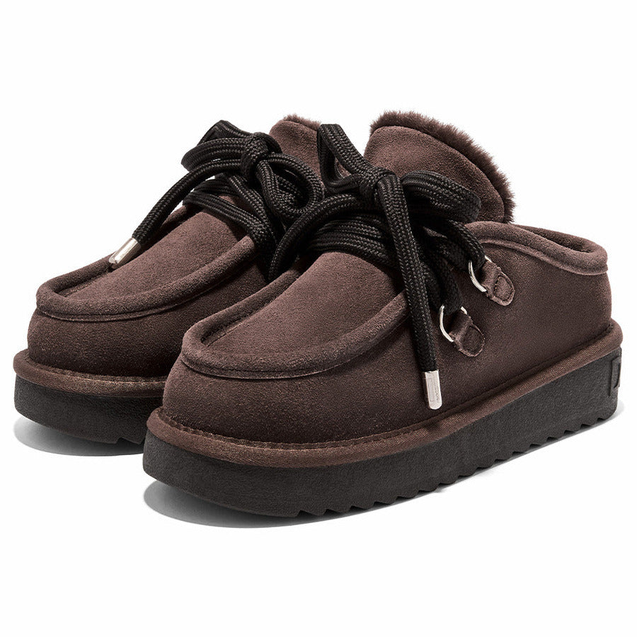 D. Franklin καφέ δερμάτινο clog 375005