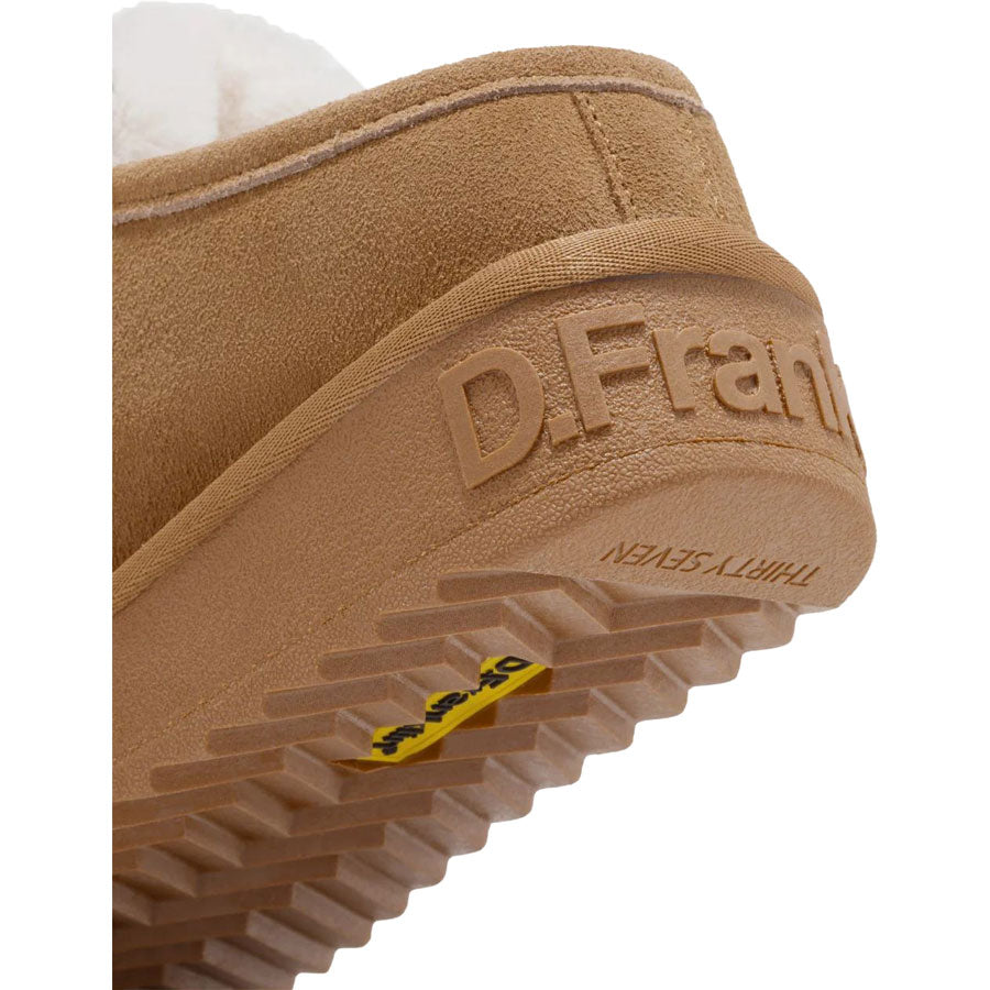 D. Franklin καμελ δερμάτινο clog 375005