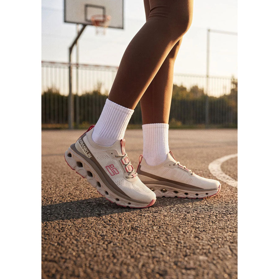D.Franklin μπεζ sneaker Aero Mesh