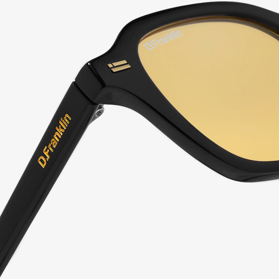 D. Franklin γυαλία ηλίου Ultra Light S Square Black - Yellow