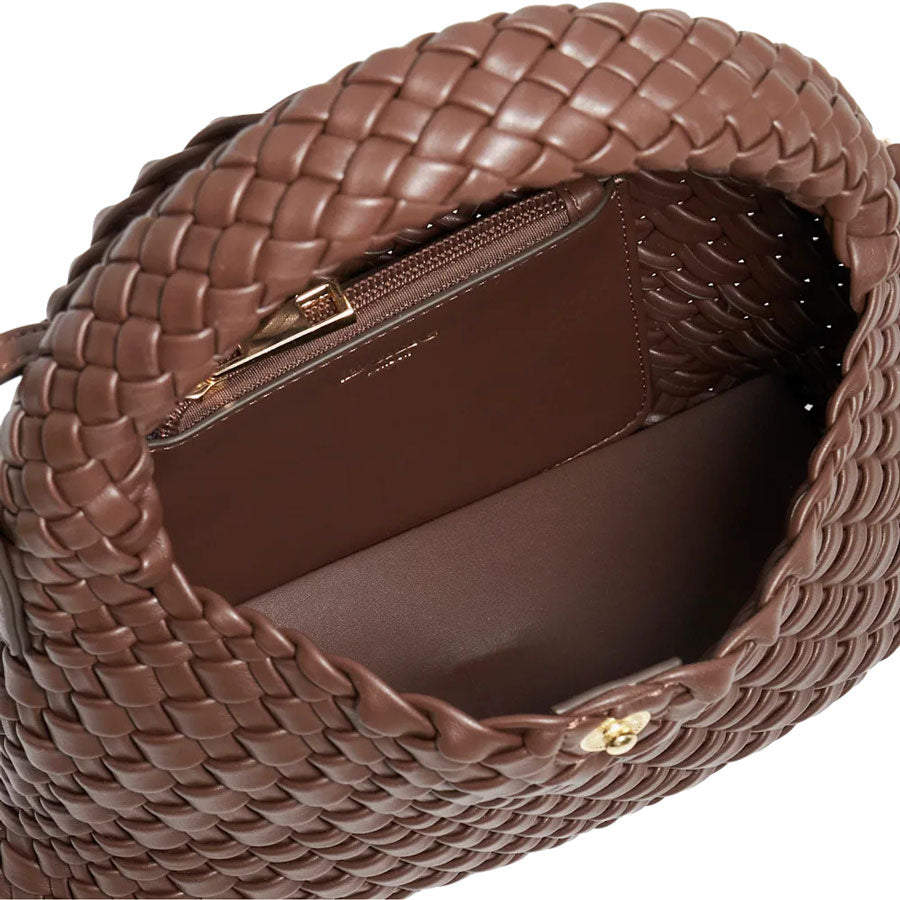 Dune London καφέ τσάντα χειρός DINKY DELIBERATE