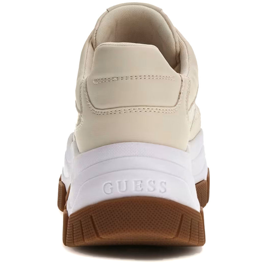 GUESS εκρού sneaker BERRETT 2
