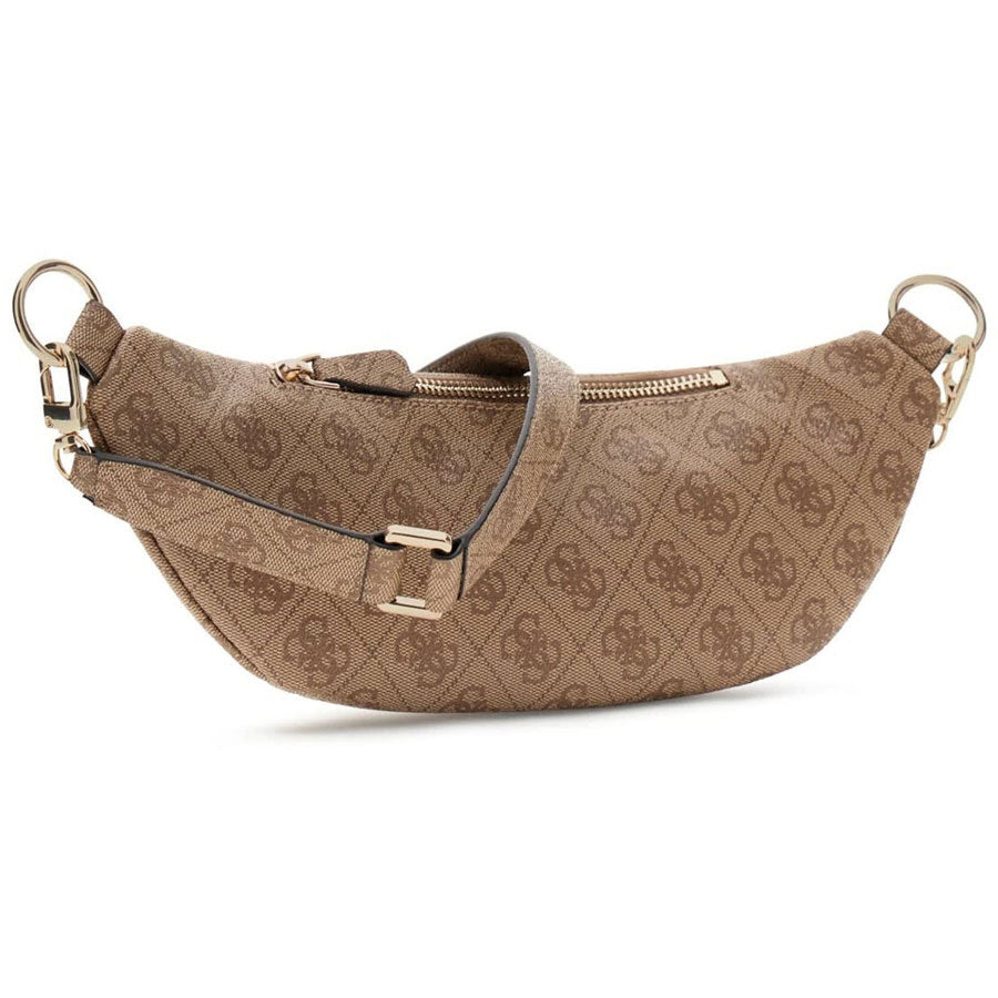Guess μπεζ latte τσαντα μέσης BUM BAG LATONA