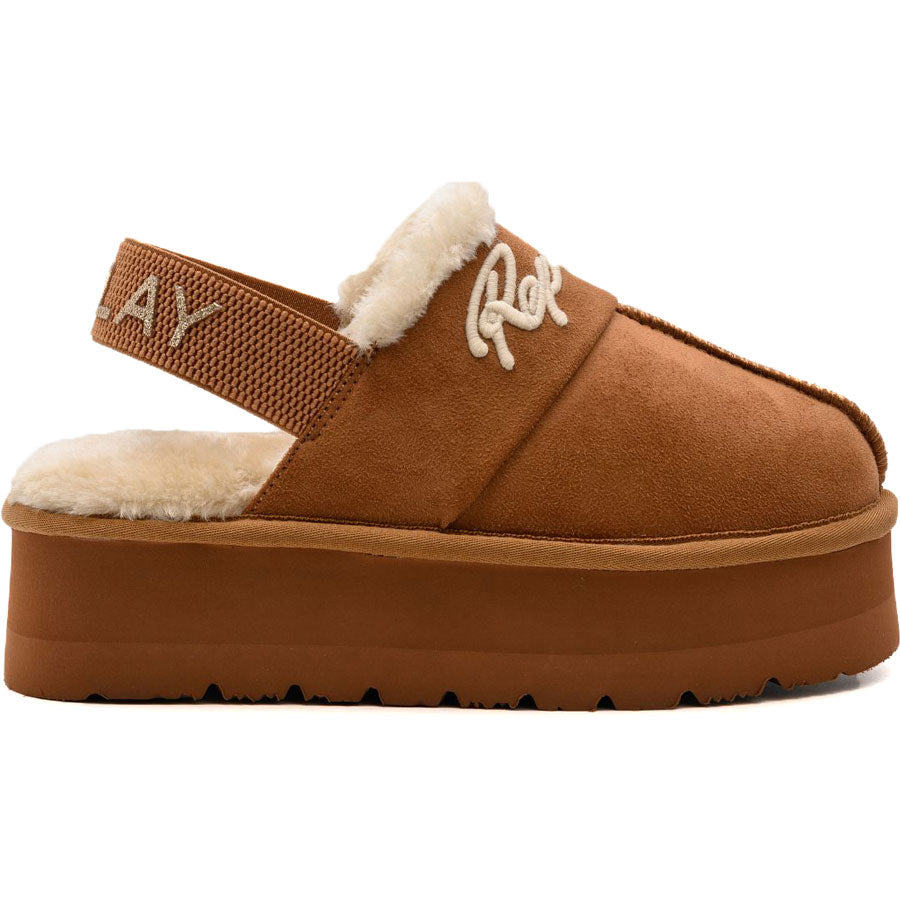 Replay καμελ γούνινο clog CHIC LUNA
